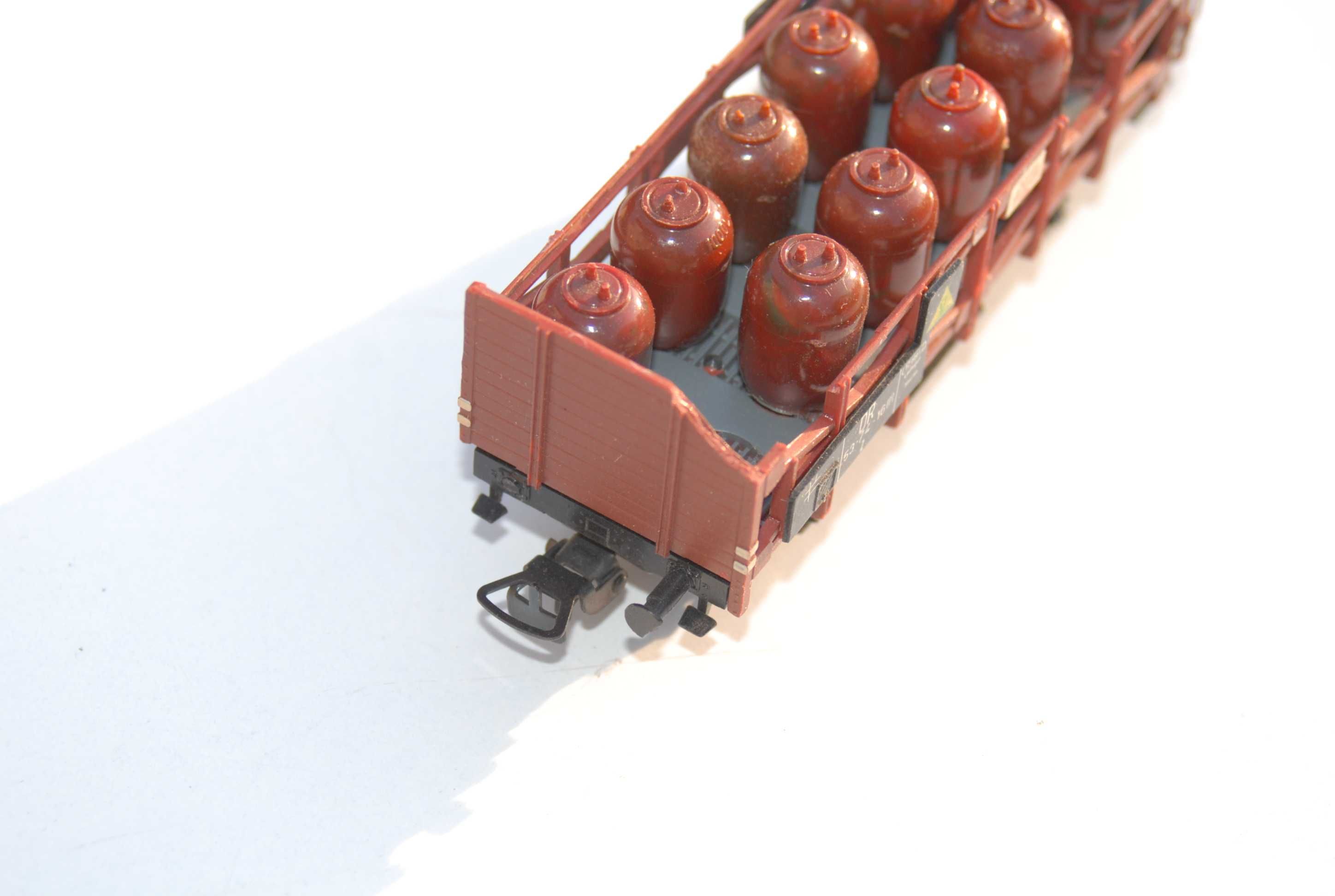 Stara zabawka wagon towarowy kwasiarka PIKO DR 537416 unikat