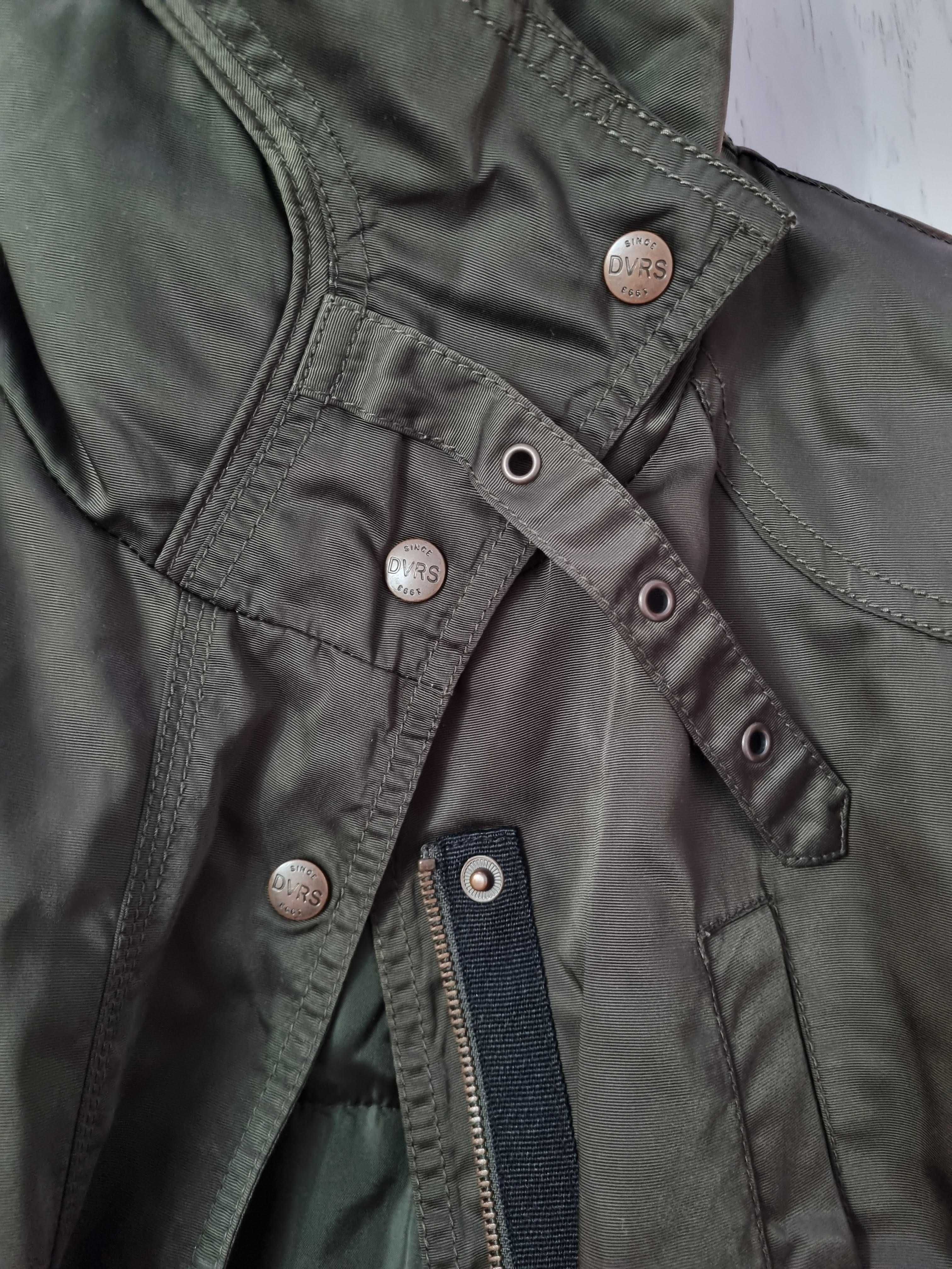 Kurtka damska parka khaki Diverse rozm S ,M stan idealny