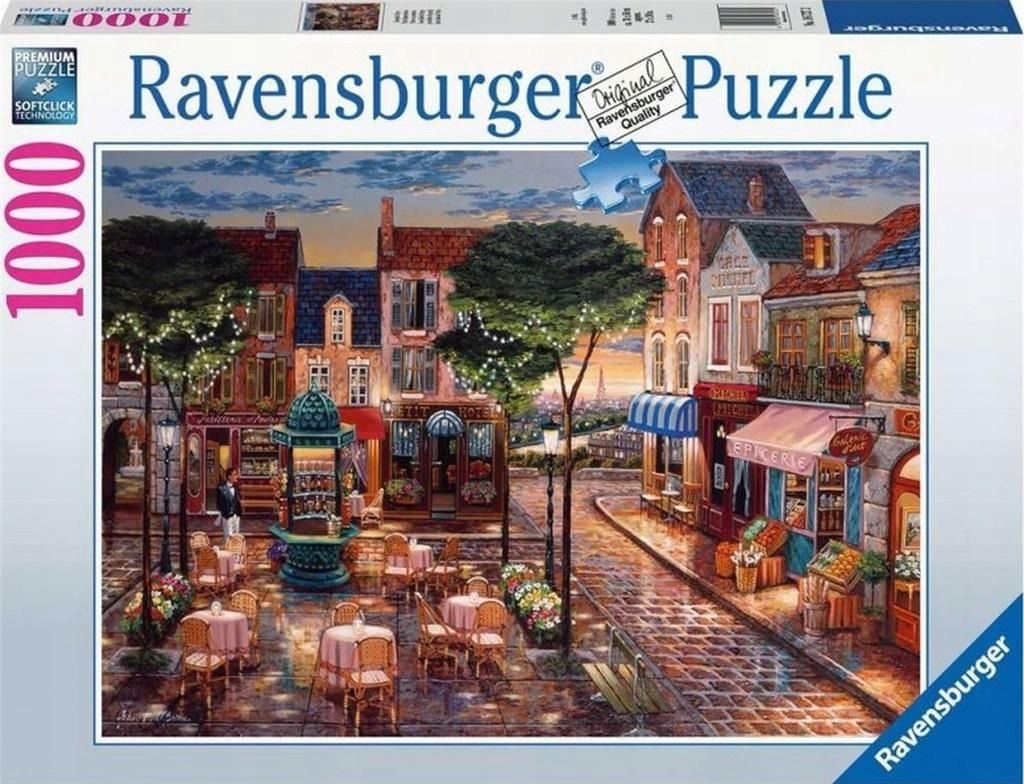 Puzzle 1000 Paryż Malowany, Ravensburger