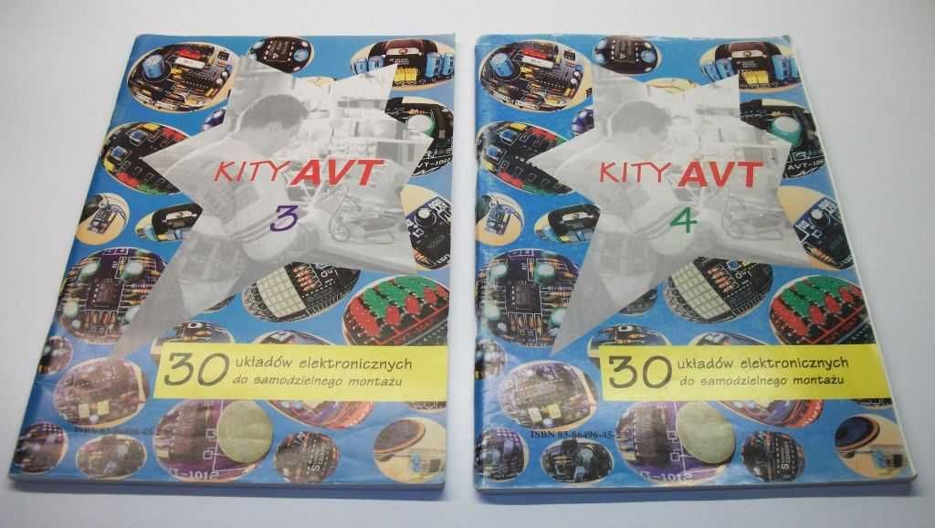 Kity AVT 30 układów elektronicznych Tom 1 ,2, 3, 4, 5
