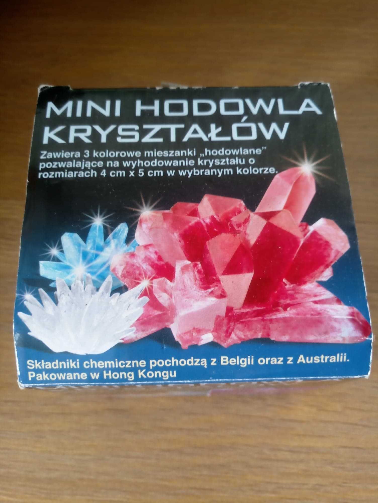 Eksperymenty- mini pracownia kryształów wielokolorowych