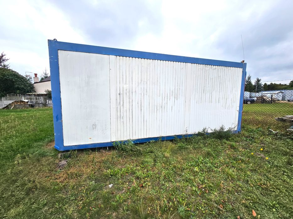 Kontener biurowy / budowlany / mieszkalny 3x6m – gotowy do użytku!