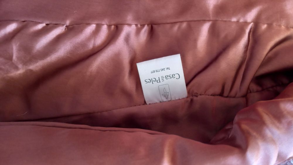 Blusão cabedal  senhora