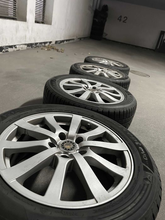 Alufelgi 17 5x115 Opony zimowe 225/55 Opel Chevrolet