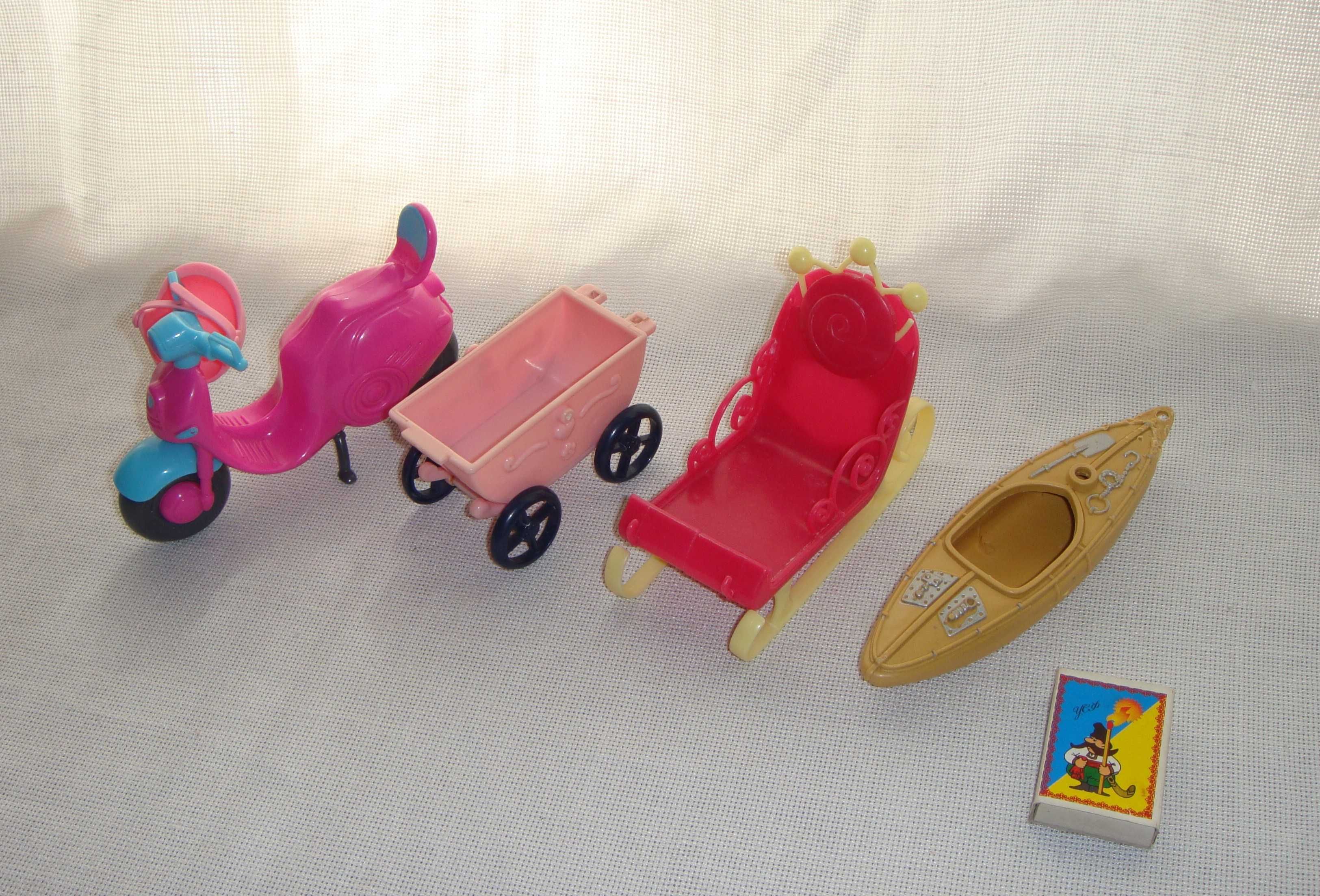 Игрушечный кукольный транспорт для кукол Набор игрушек 4шт-150грн