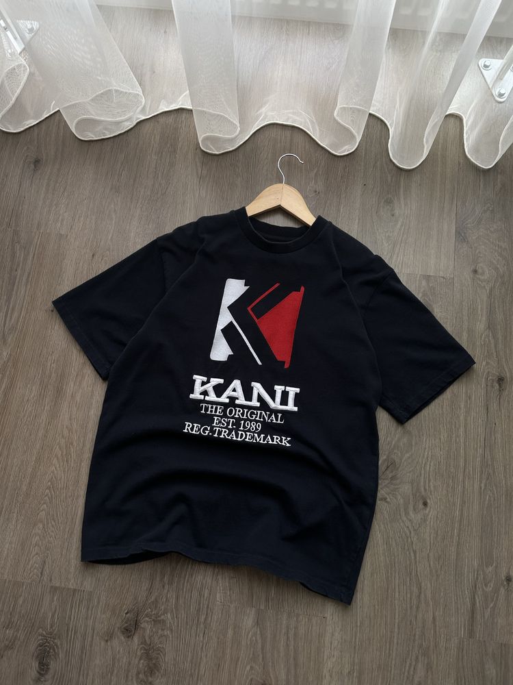 Vintage Karl Kani Center logo T-Shirts