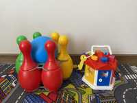 Іграшка дитяча боулінг+будинок з ключиками від Технок