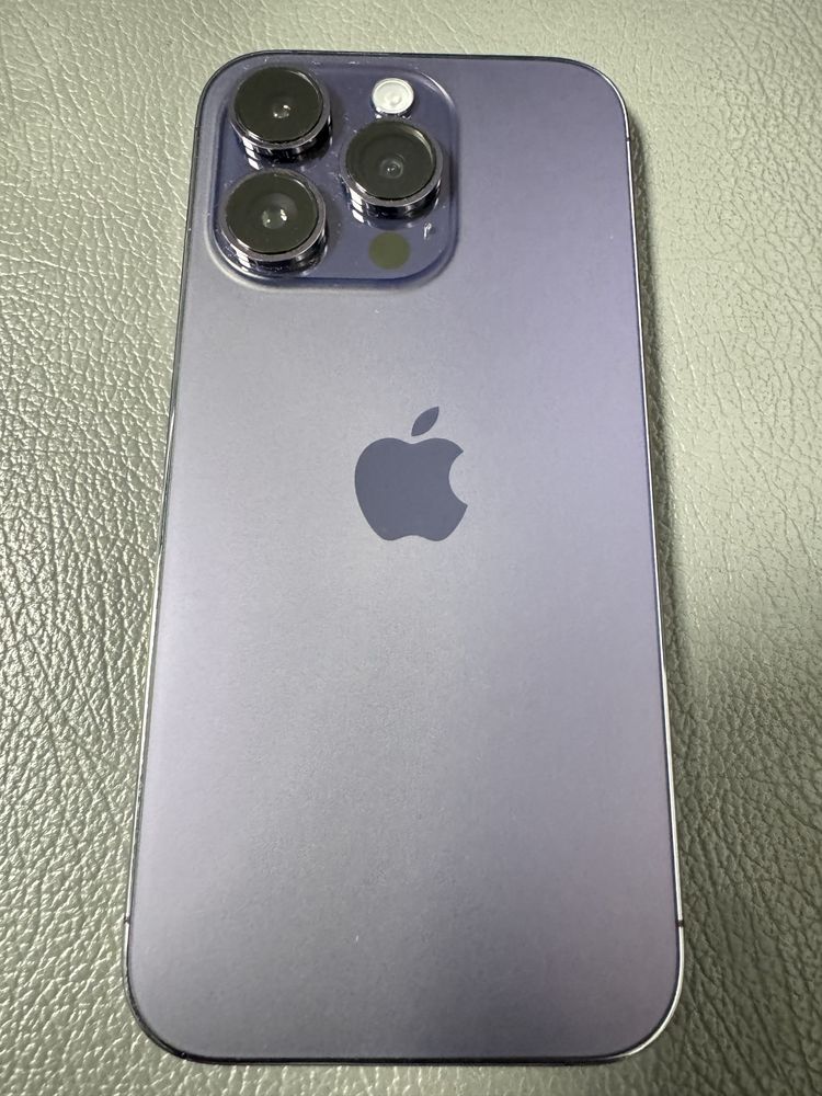 Apple IPhone 14 pro 128GB stan idealny smartfon deep purple fioletowy