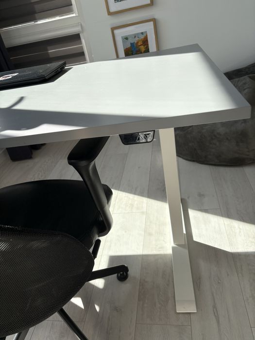 Biurko elektryczne ikea Rudolf 140x80