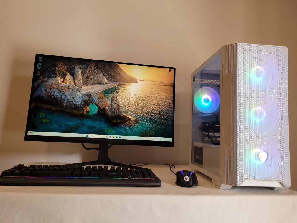 Setup Gaming 14º GEN RX 6600 32GB 1 TB ECRA 27'' 180Hz 1MS PERIFÉRICOS