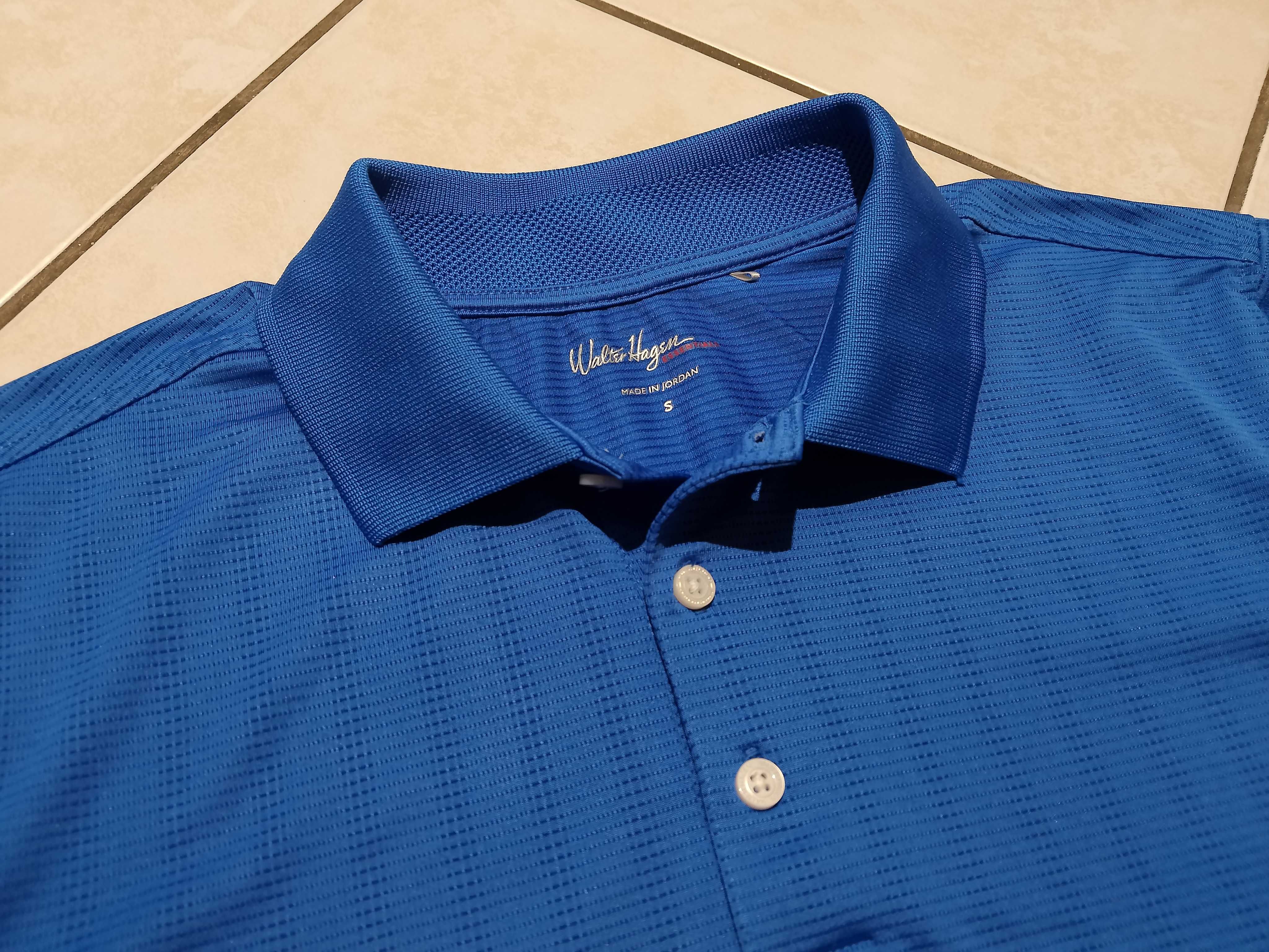 WALTER HAGEN USA - NOWA! z LOGO Koszulka Polo Męska rozmiar S