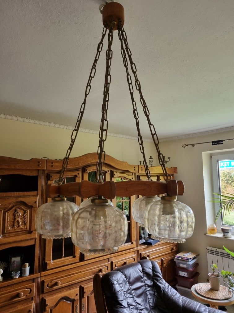 Lampa wisząca rustykalna