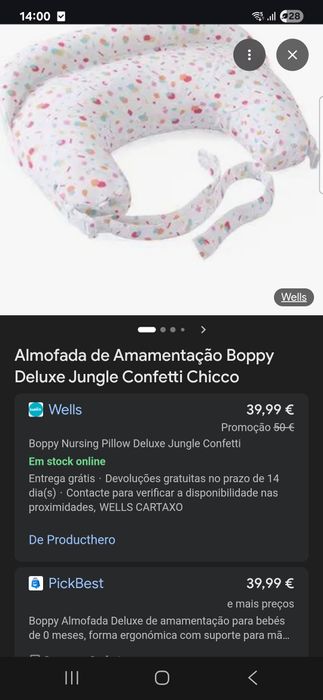 Almofada de amamentação