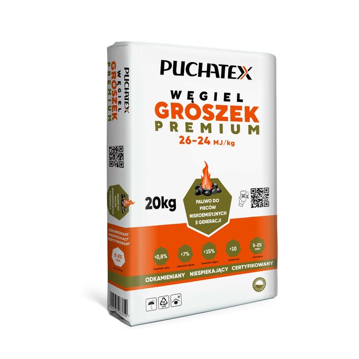 Groszek KAZACH 5-25 mm 20kg/1000kg (eko)
