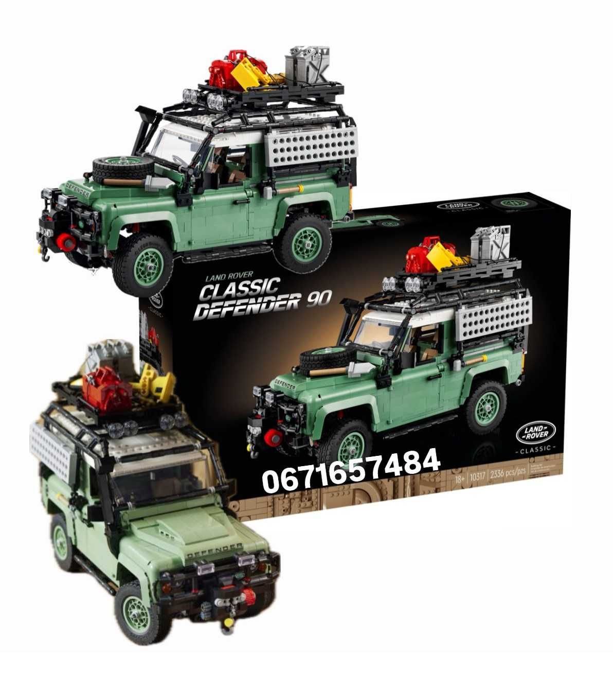 LEGO Land Rover Classic Defender 90 Ленд Ровер Дефендер Класік 10317