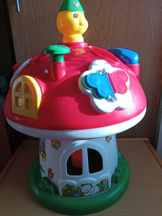 Игровой центр Грибок, домик для игрушек, высота 50см + плюшевый Пикачу