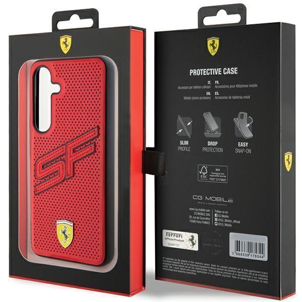 Ferrari Fehcs24Mpinr S24+ S926 Czerwony/Red Hardcase Big Sf Perforated