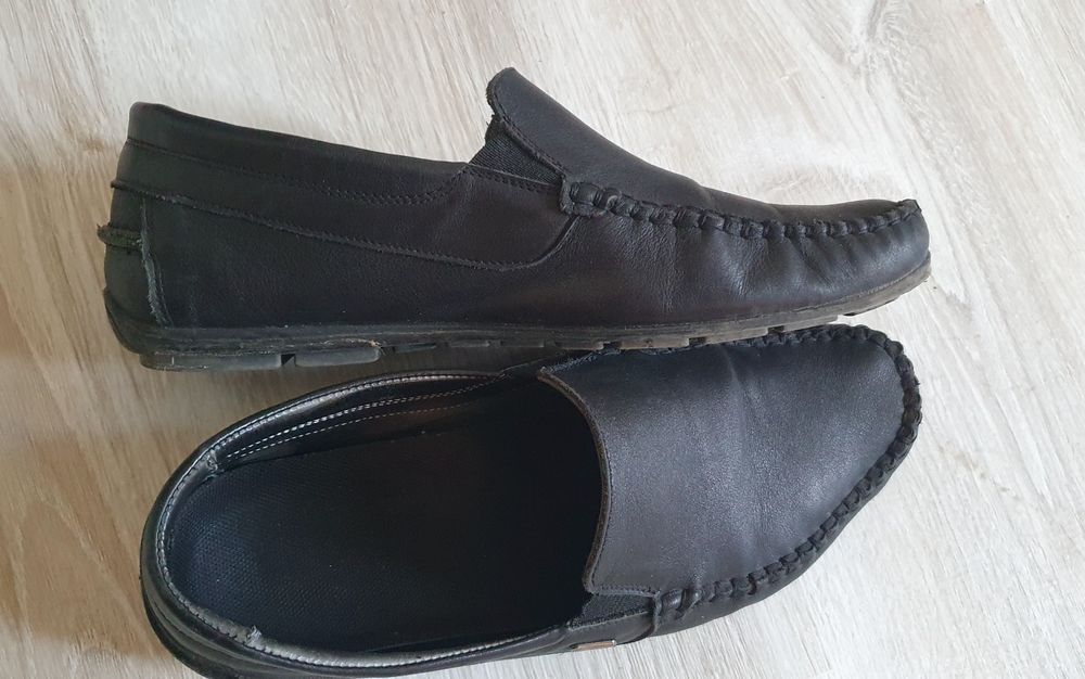 Мокасины Кожаные 40