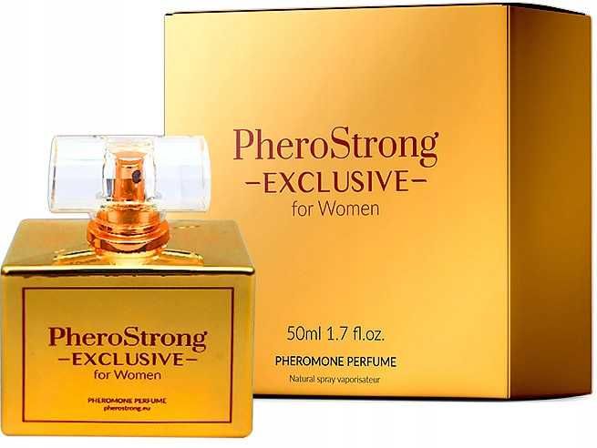 Perfumy z feromonami DAMSKIE PHEROSTRONG EXCLUSIVE 50ml bardzo mocne