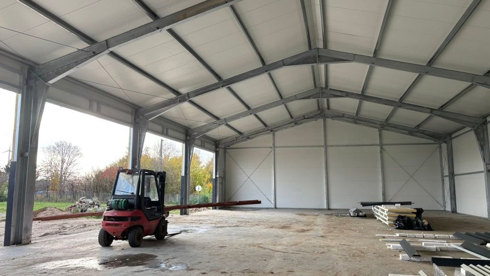 Konstrukcja stalowa hali 15x30x5, budowa hal stalowych konstrukcje