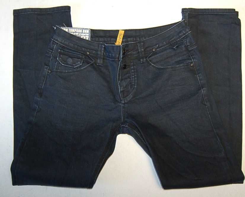TOM TOMPSON W32 L32 PAS 86 jeansy męskie slim fit stretch