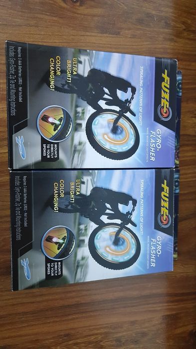 Oświetlenie rowerowe na koła