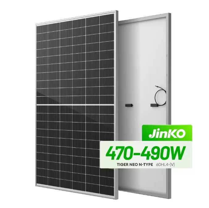 HIT! Panel PV JINKO 485W 60HL4-V N Silver HALFCUT paleta 9999zł z VAT