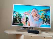 Telewizor Samsung 32 LED Smart TV UE 32D6510 Biały stan B. dobry