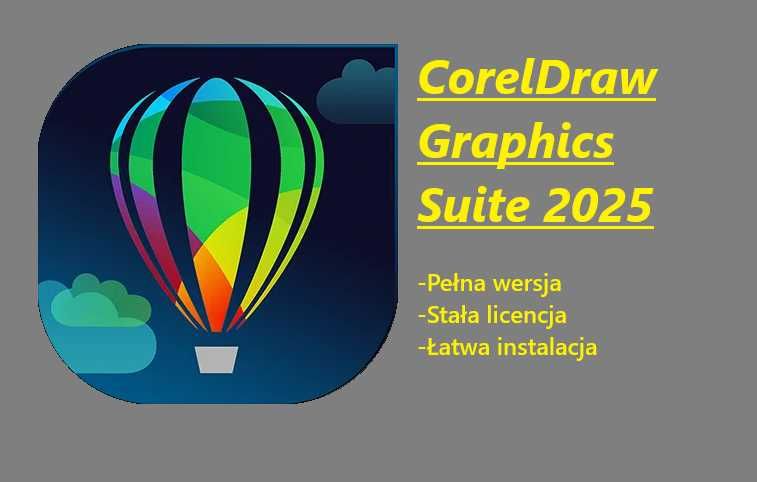 CorelDRAW Graphics Suite 2025 Windows / MacOS  Licencja na stałe