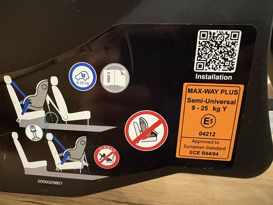 Fotelik Britax romer Max way plus