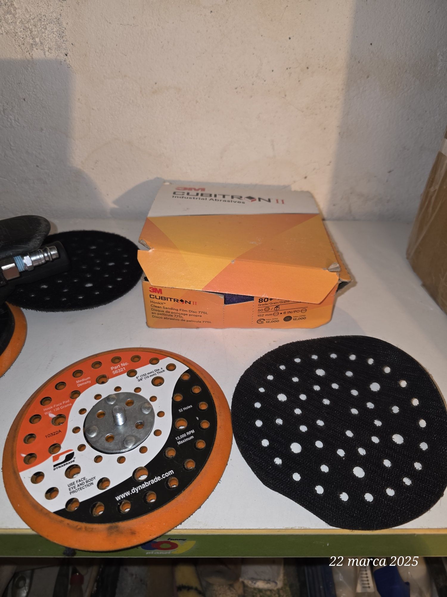 DYNABRADE 59029 Szlifierka Pneumatyczna 10mm/150mm
