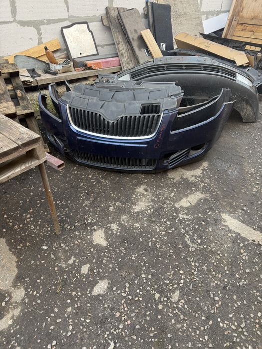 Передній бампер взборі шкода фабія румстер fabia rumster