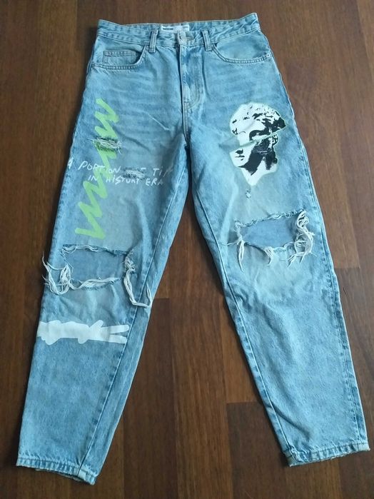 Spodnie bershka stan idealny