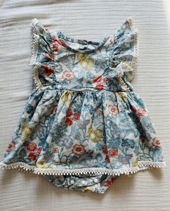 Sukienka na lato w stylu vintage dla dziewczynki