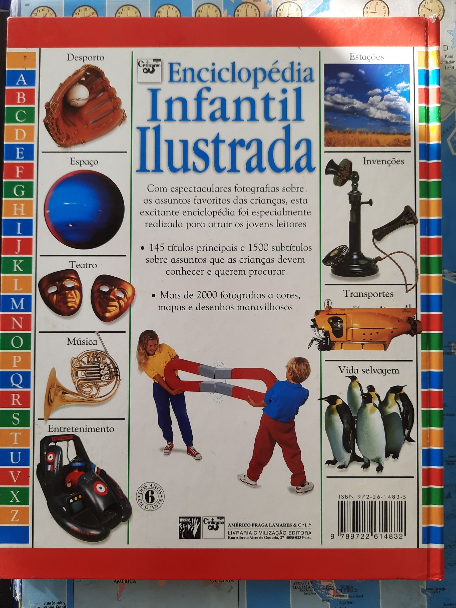 Livro Enciclopédia infantil ilustrada