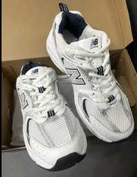 New Balance 530 White Silver Navy 37