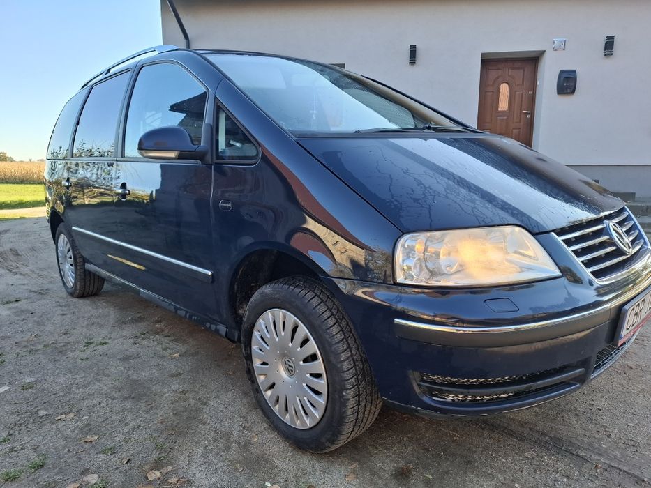 Volkswagen Sharan 1,8t gaz hak 2006rok 7 osobowy