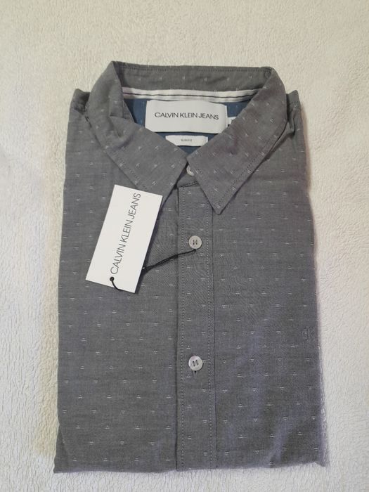 Camisa Cinzenta Calvin Klein Jeans