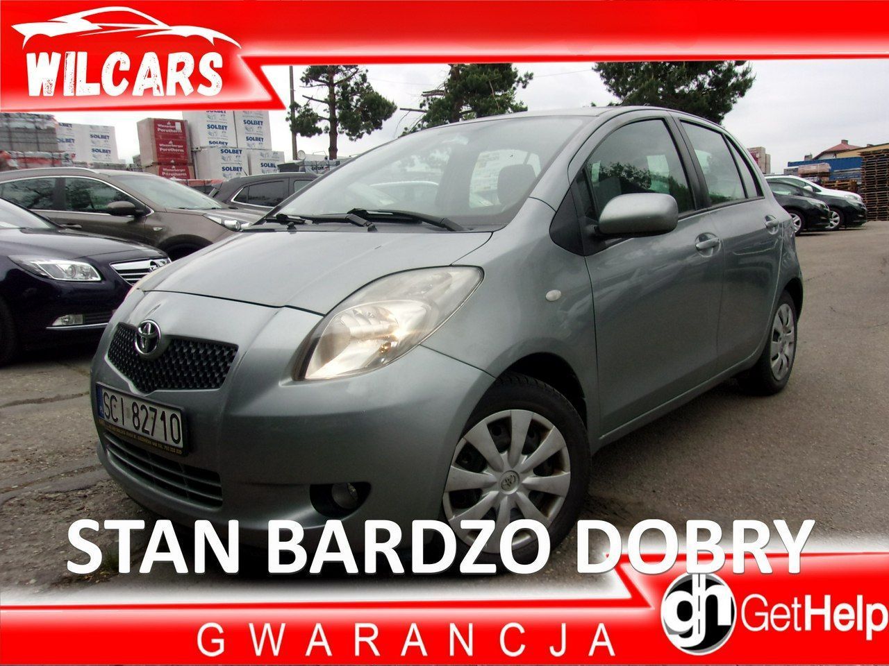 Toyota Yaris Klimatyzacja, ABS, Kierownica wielofunkcyjna, Ele szyby, Ele lusterka