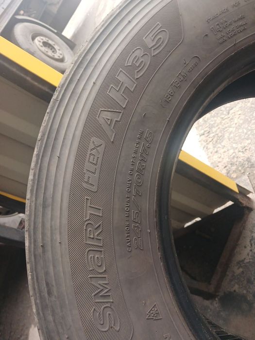 Шини рульові 245/70 r17.5 Hankook