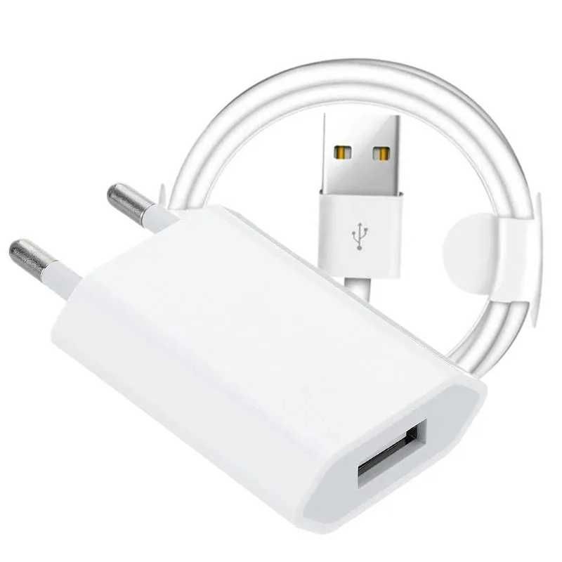 Ładowarka Iphone Kabel + Kostka 5W USB do telefonu