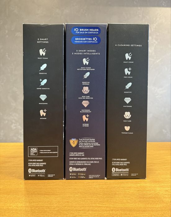 Комплект зубних щіток Oral-B iO 5, Oral-B iO 6, Oral-B Genius X