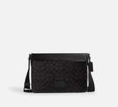 100% ОРИГИНАЛ Coach crossbody canvas мужская сумка черная В НАЛИЧИИ