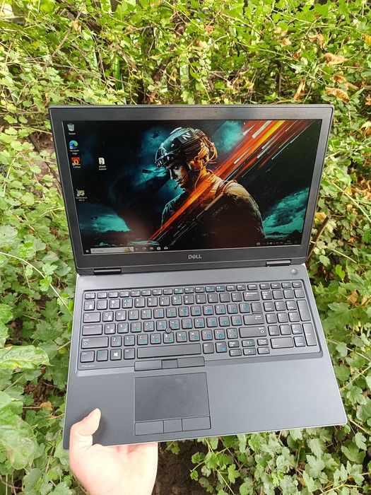 6 ядер, Ігровий ноутбук DELL (i7 8750H/16gb/512gb/Nvidia Р1000 4GB)