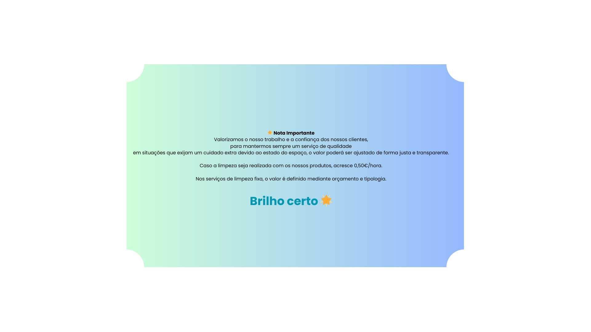 Serviços de Limpeza Profissional – Doméstica e Pós-Festa