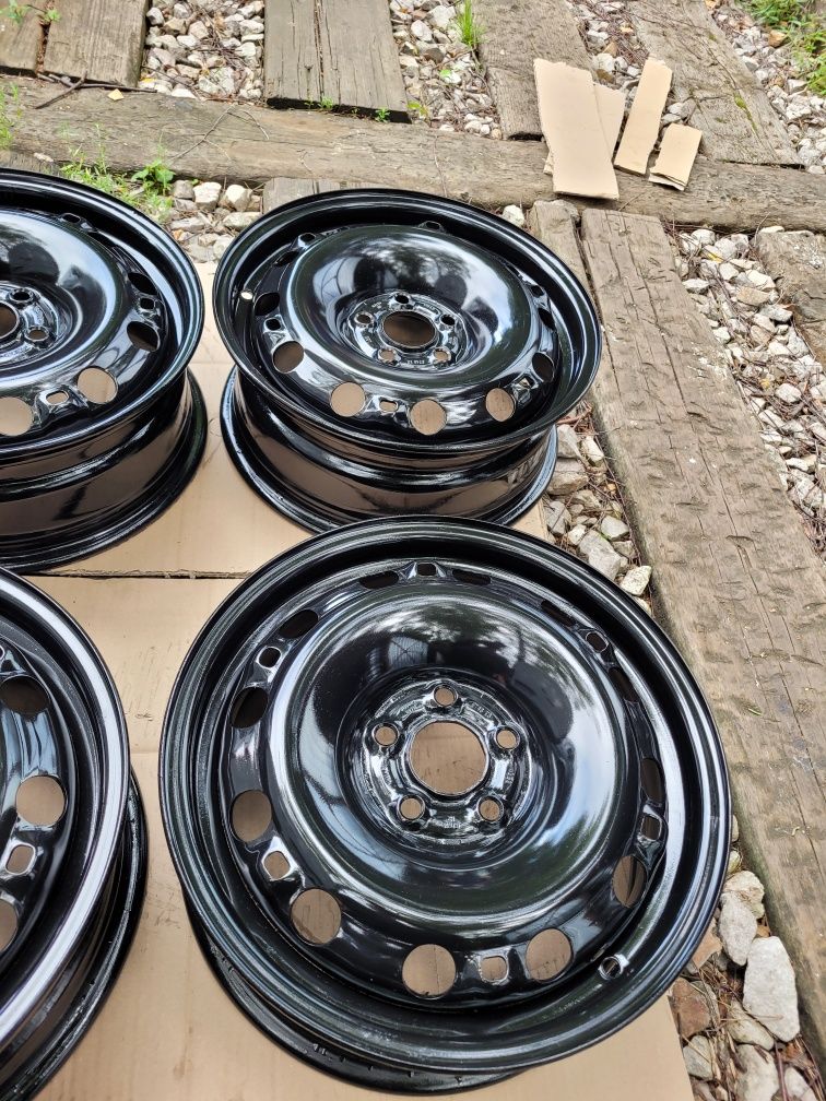 Felgi stalowe 15" 5x100 6x15 et 43 vw seat audi skoda Roomster