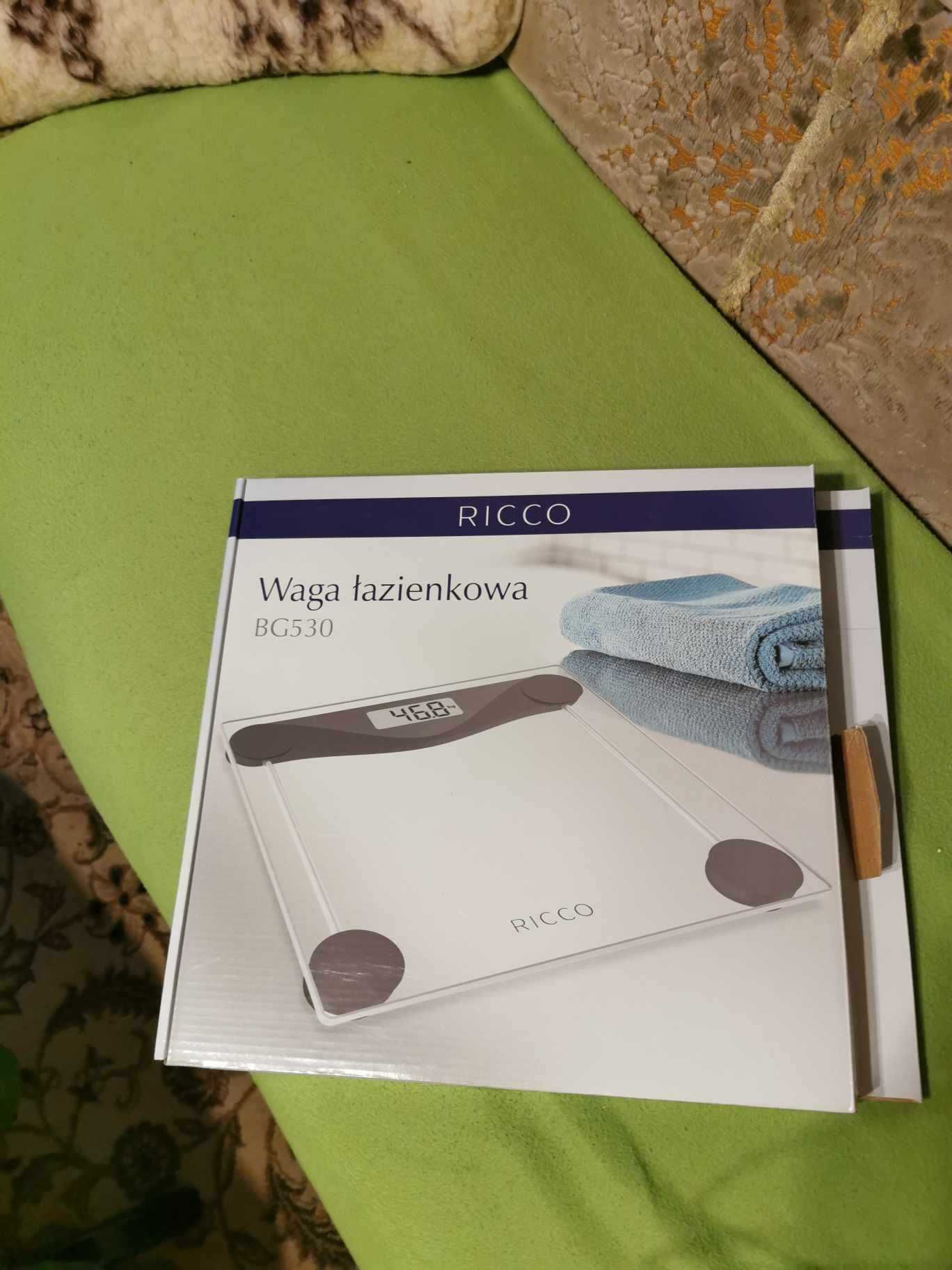 Elektroniczna waga łazienkowa RICCO BG 530