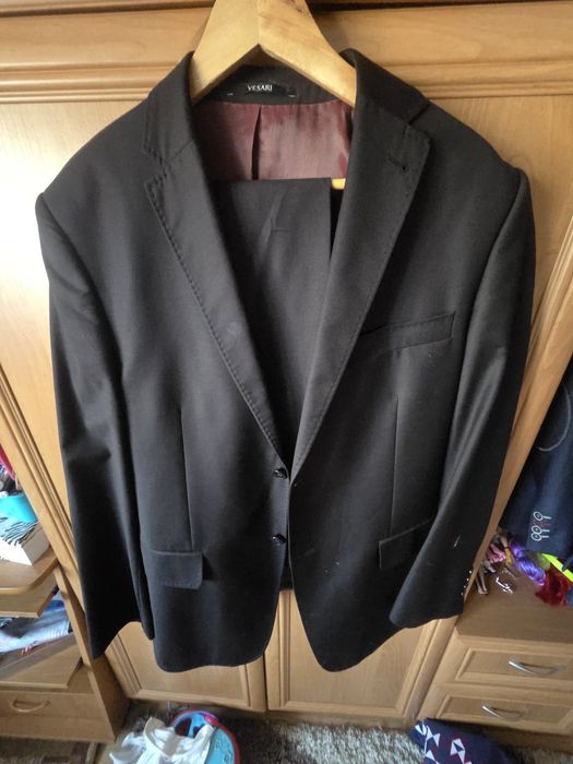 Garnitur męski czarny