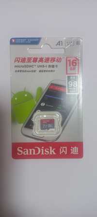 Karta Pamieci MicroSd SanDisk 16 gb