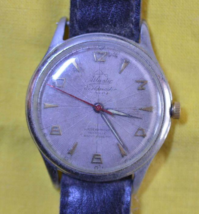 Stary zegarek Atlantic Worldmaster